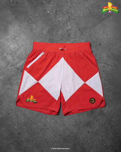 Red Ranger 7" Performance Shorts w/Liner