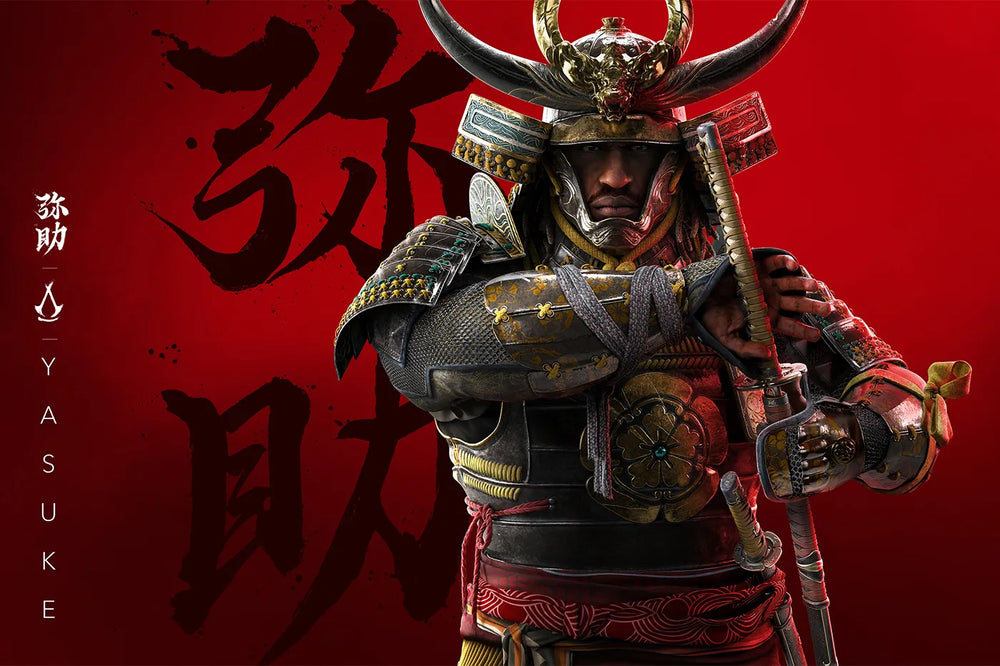 YASUKE Samurai Assassins Creed Shadows Performance LTD Pullover Hoodie 1 of 250